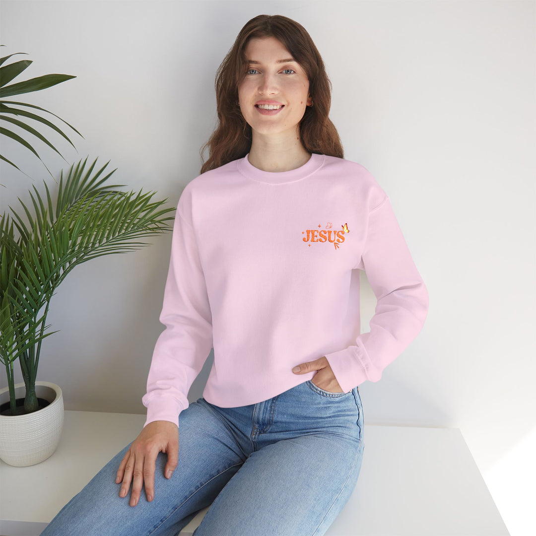 Jesus - Embroidery Design (Sweatshirt & Hoodie)