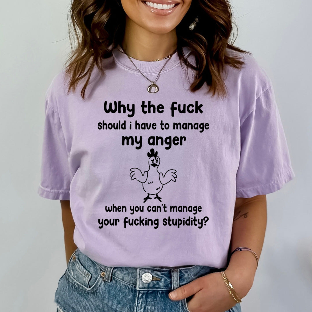 I Have To Manage My Anger - Bella Canvas