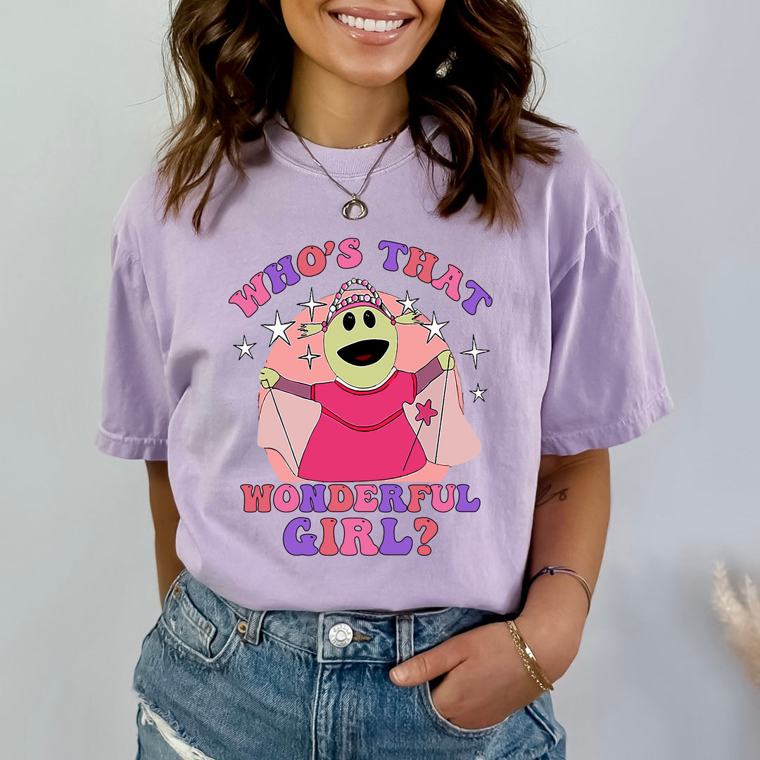Who's That Wonderful Girl? - Bella canvas