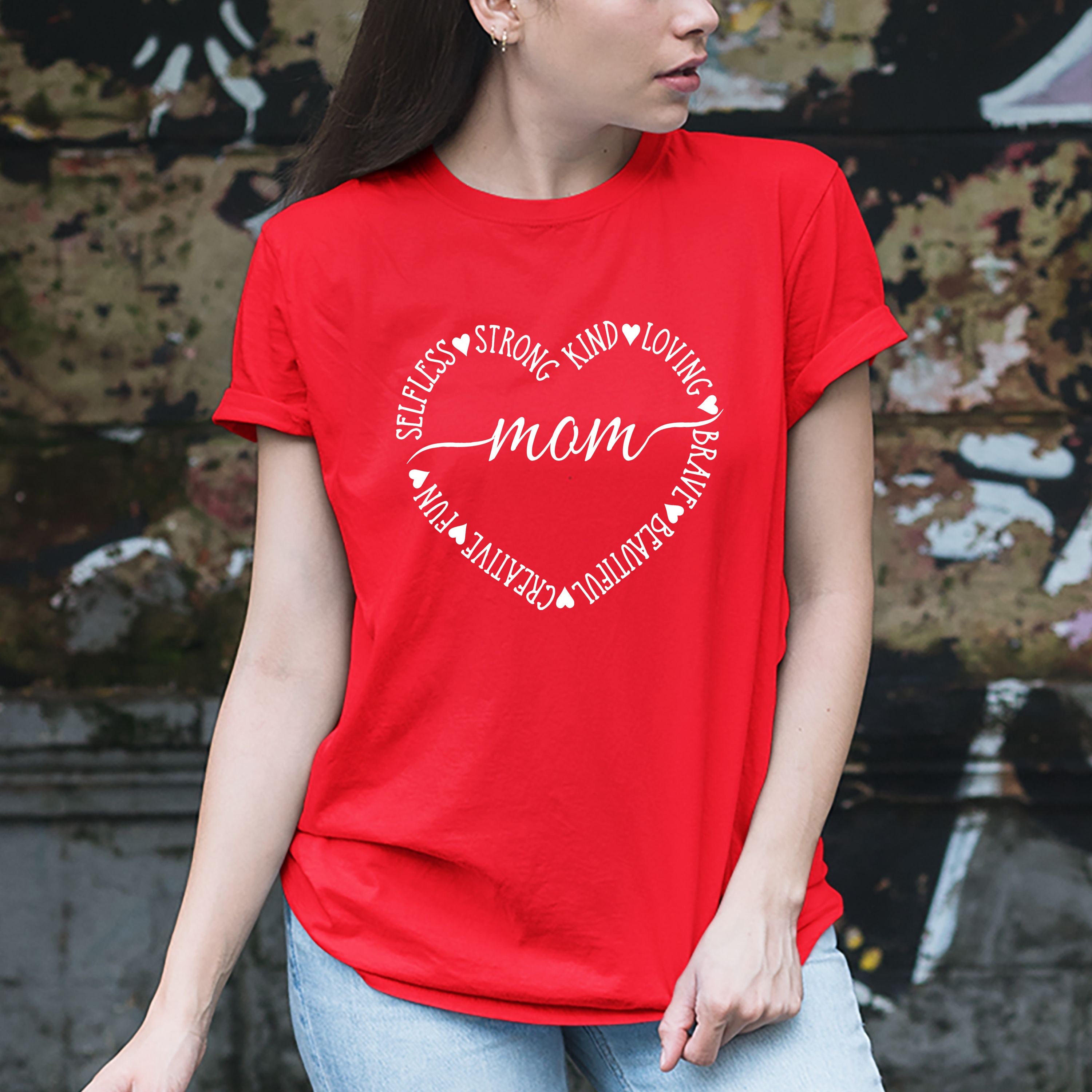 "Heart With Mom "