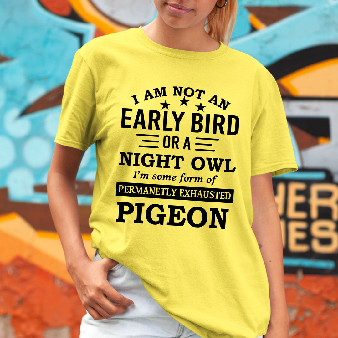 I Am Not An Early Bird - Bella Canvas