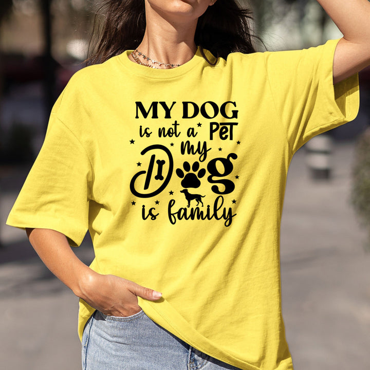 My Dog is Family - Bella Canvas