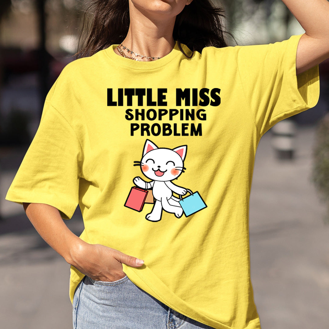 Little Miss Shopping Problem - Bella canvas