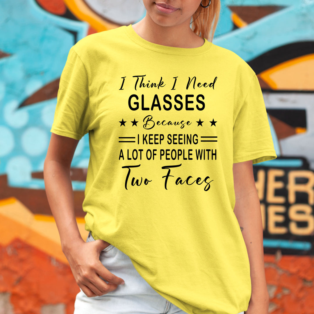 I Think I Need Glasses - Bella Canvas