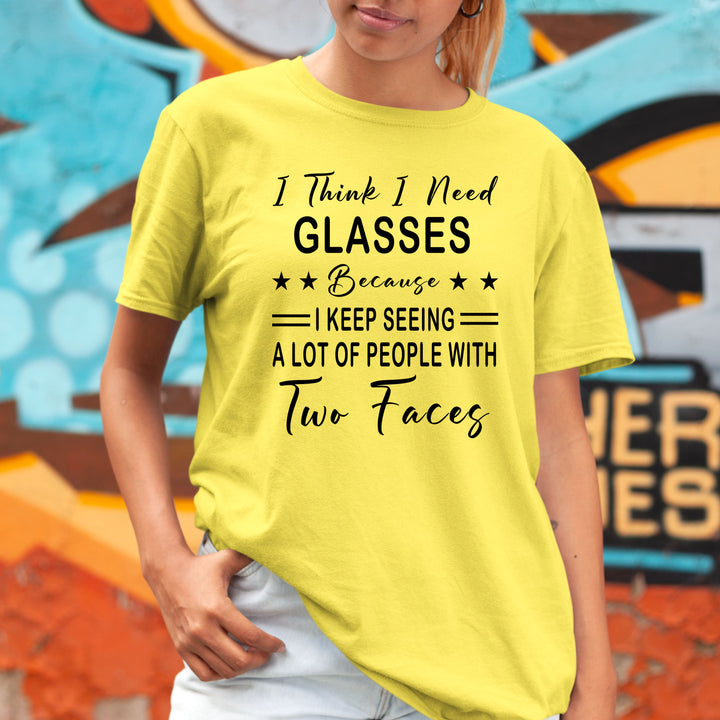 I Think I Need Glasses - Bella Canvas