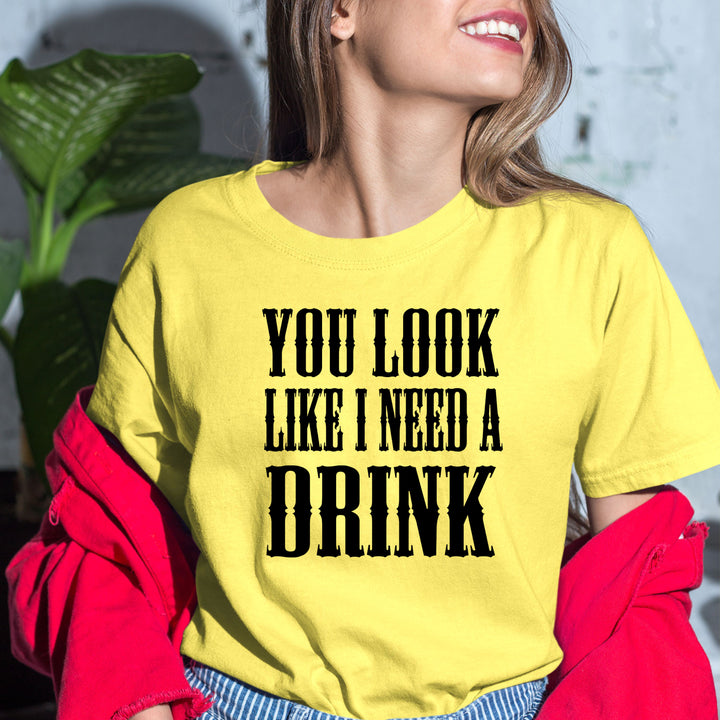 I Need A Drink  - Bella Canvas