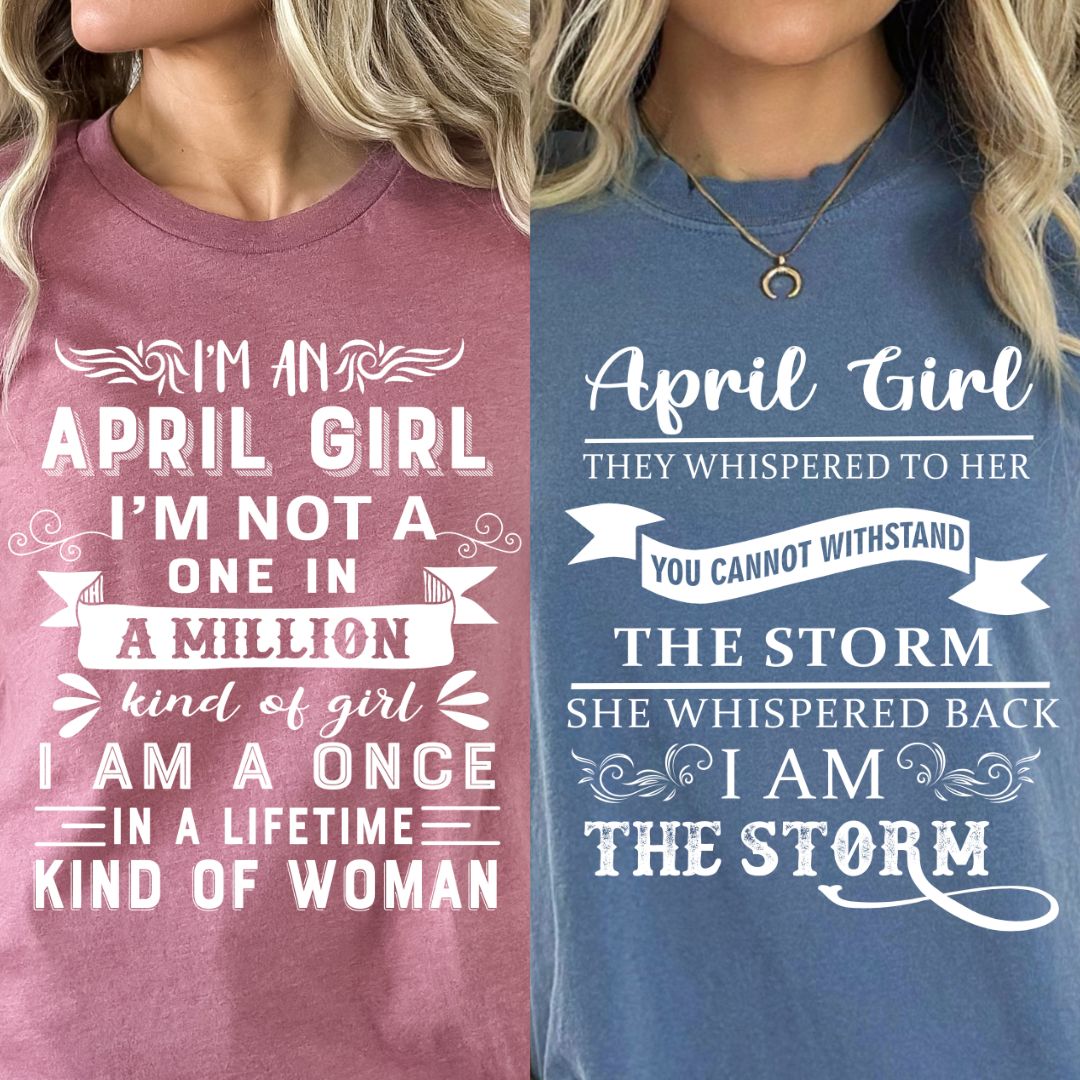 April Combo (Once In Lifetime And I Am Storm ) Combo Pack