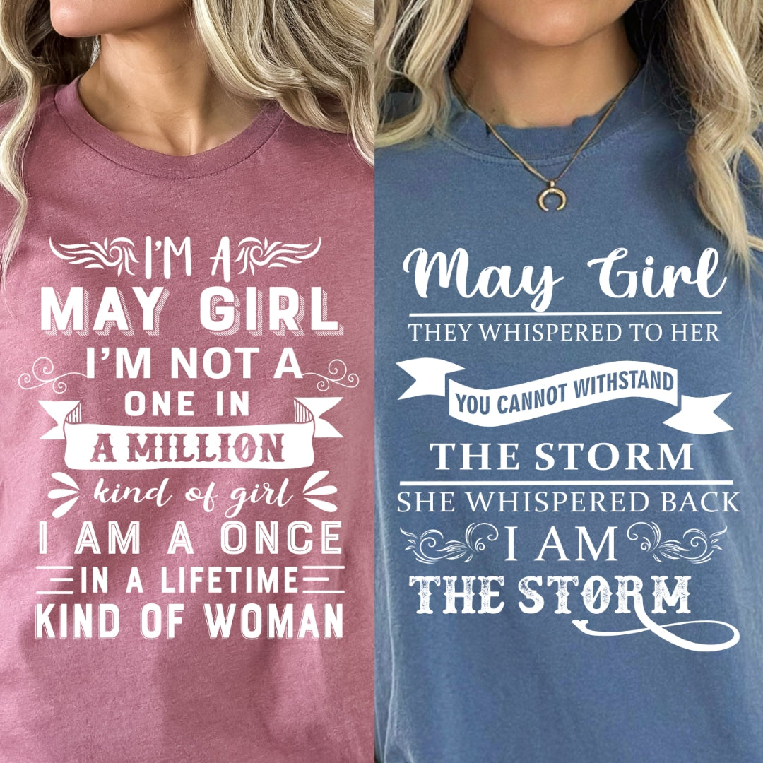 May Combo (Once In Lifetime And I Am Storm ) Combo Pack