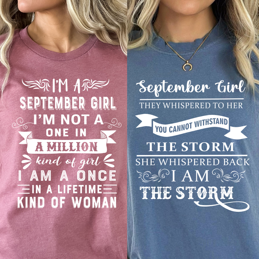 September Combo (Once In Lifetime And I Am Storm ) Combo Pack