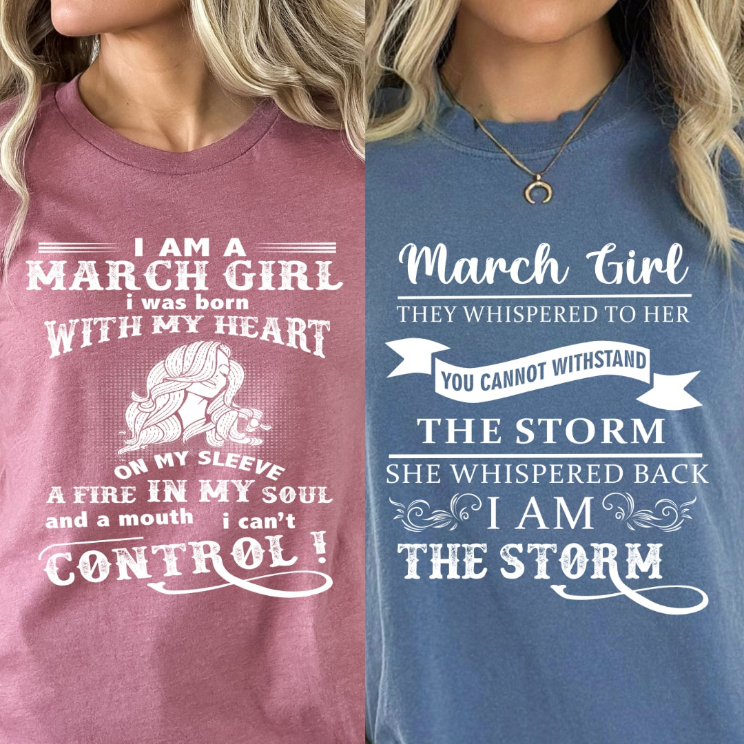 March Combo (Fire In My Soul And I Am Storm ) Combo Pack