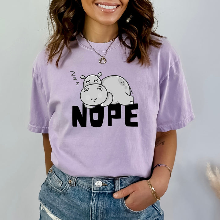 "Nope" Bella Canvas