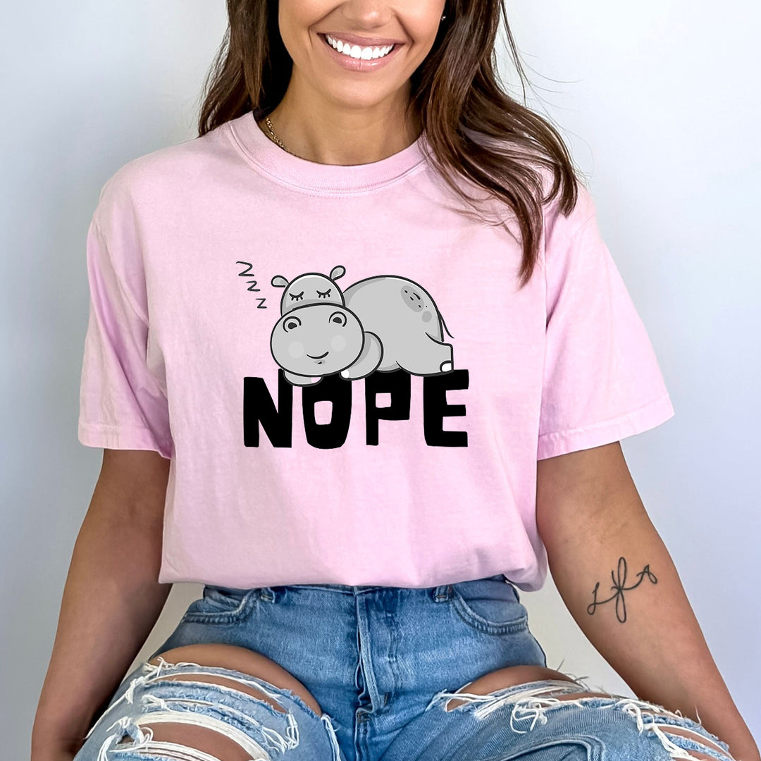 "Nope" Bella Canvas
