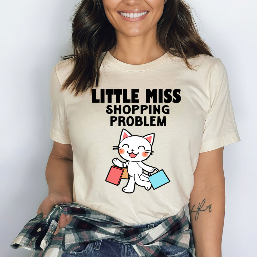 Little Miss Shopping Problem - Bella canvas