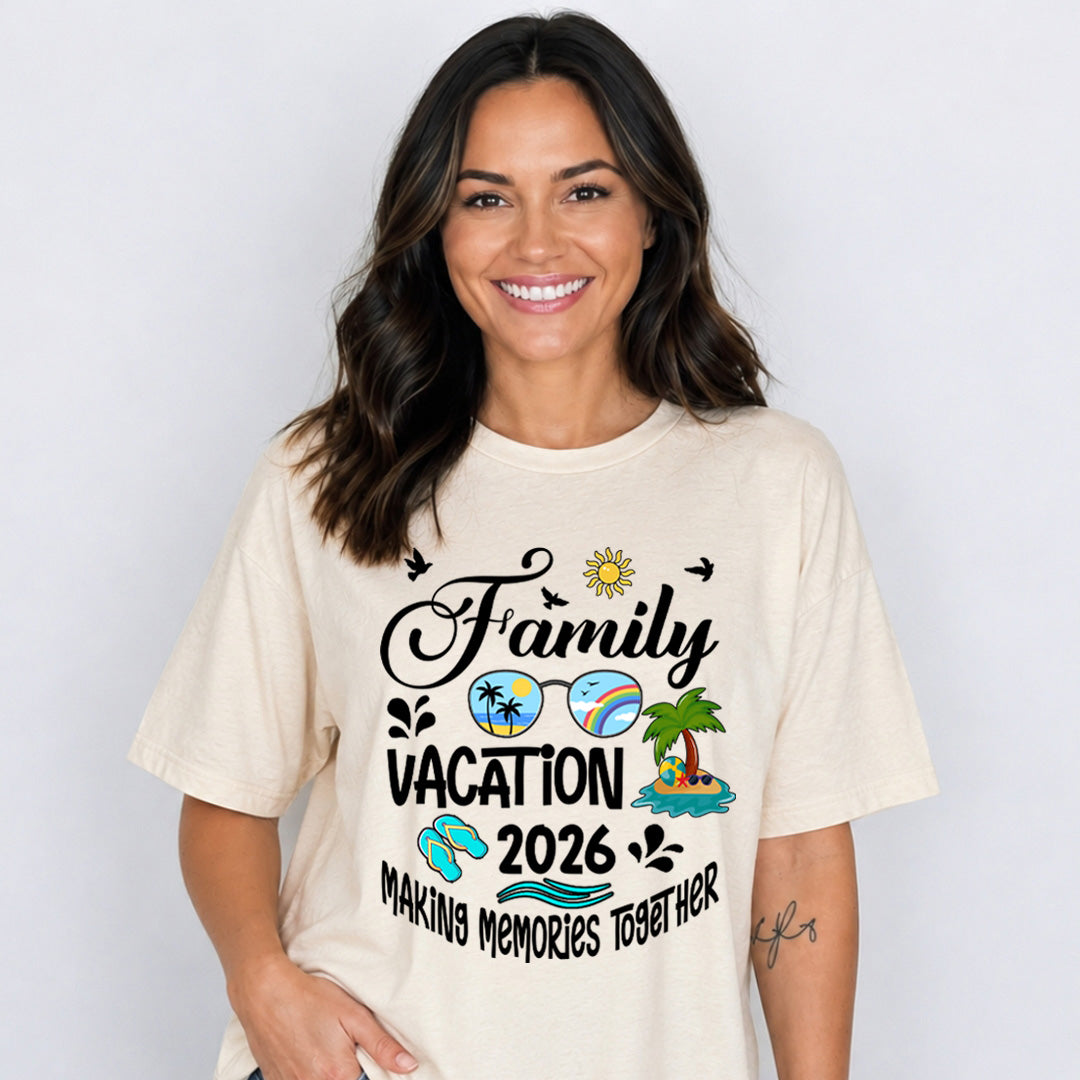 Family Vacation 2026 - Bella Canvas