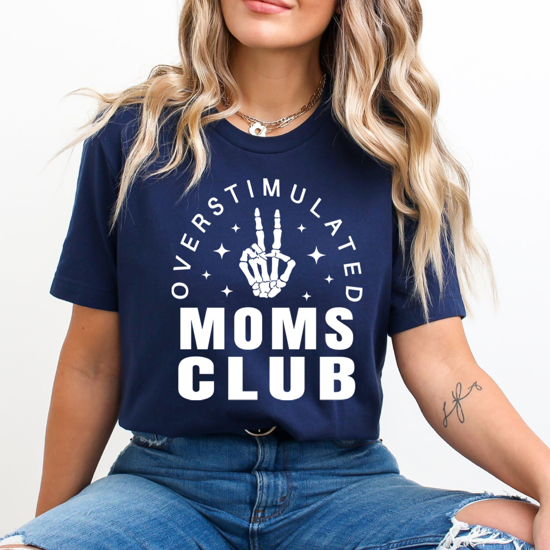 Overstimulated Moms Club - Unisex T-Shirt