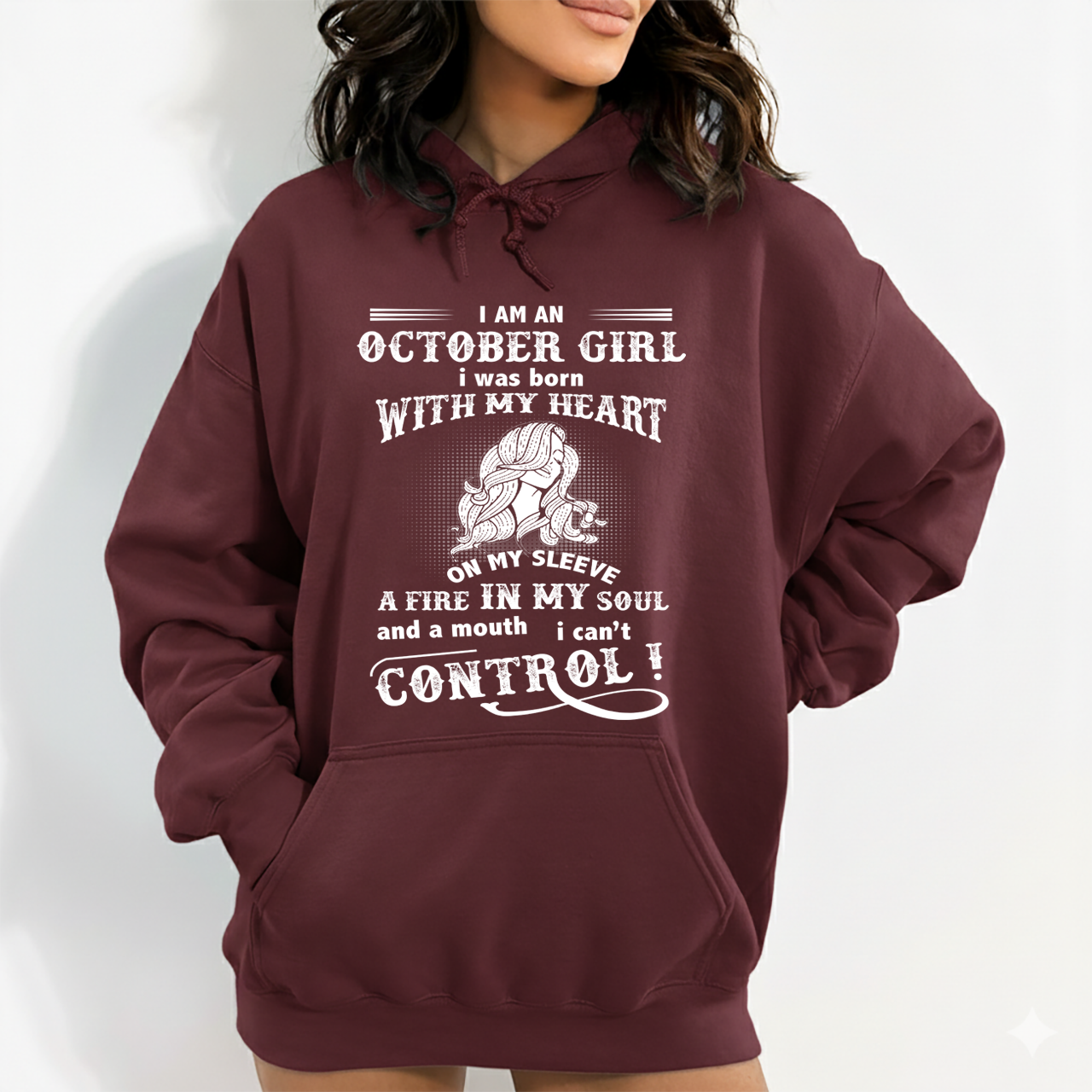 A Fire In My Soul (October Girl ) - Sweatshirt & Hoodie - Cozy & Soft