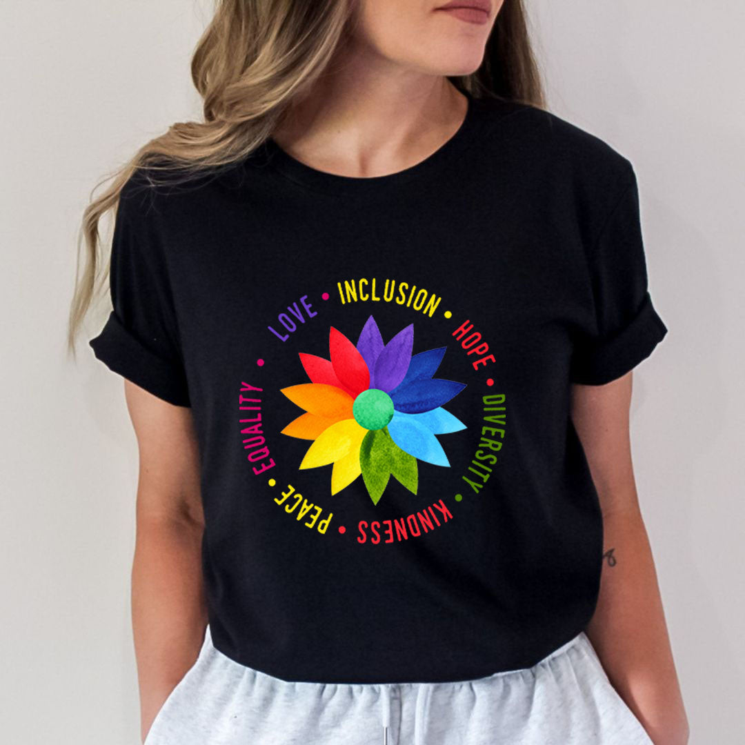 Love Inclusion Hope kindness - Bella Canvas