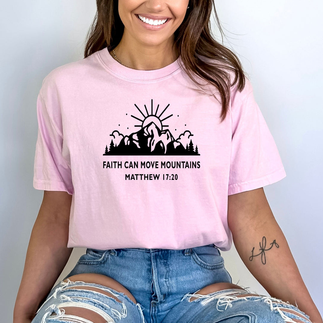 Faith can move mountain- Bella Canvas