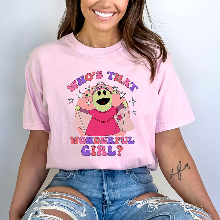 Who's That Wonderful Girl? - Bella canvas