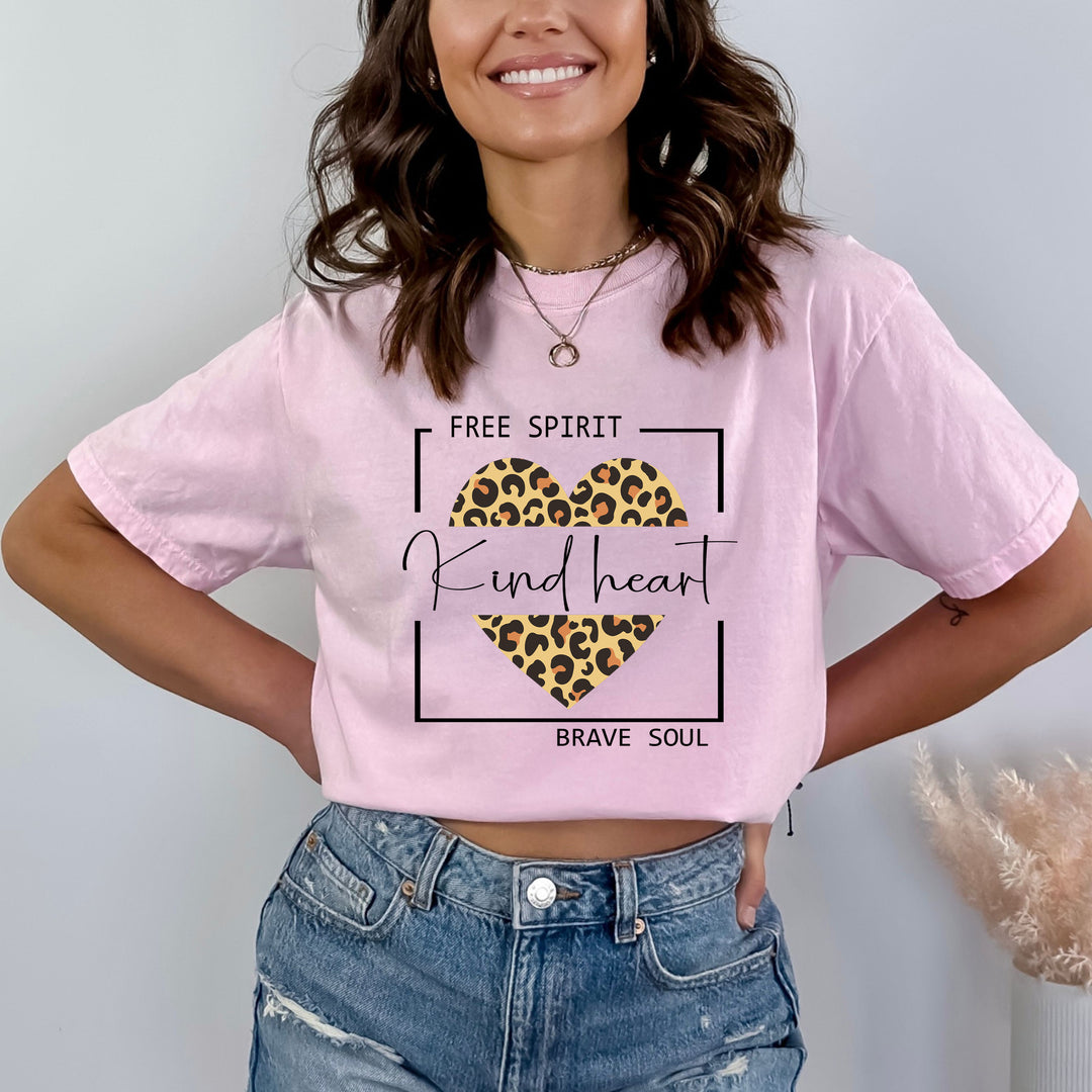 Free Spirit Kind Heart - Bella Canvas