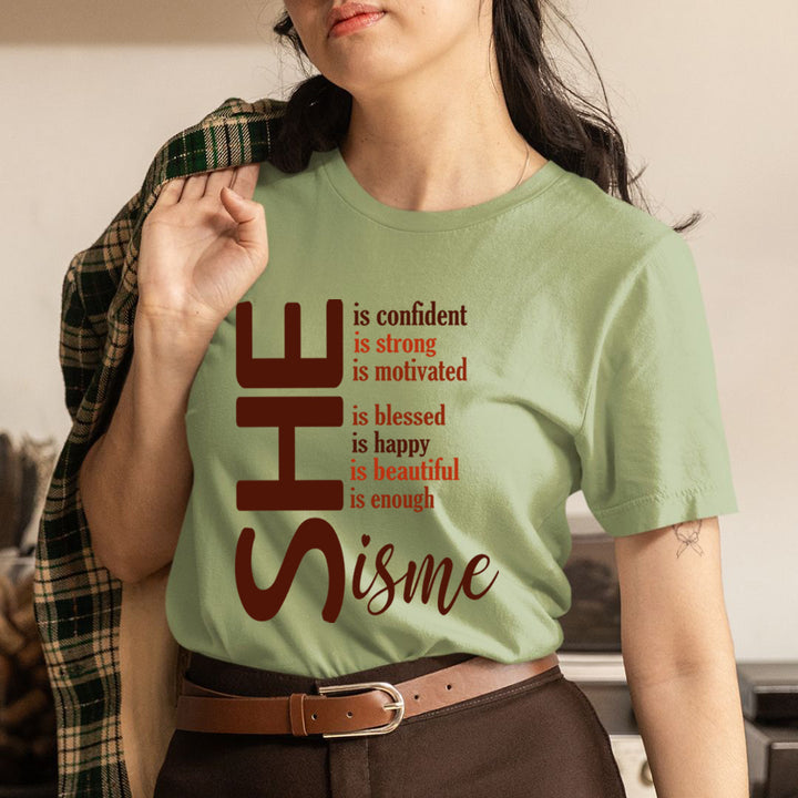 She is strong, beautiful is me - Unisex T-Shirt