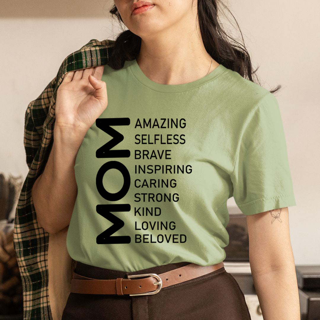 MOM Inspiring Loving  - Unisex T-Shirt