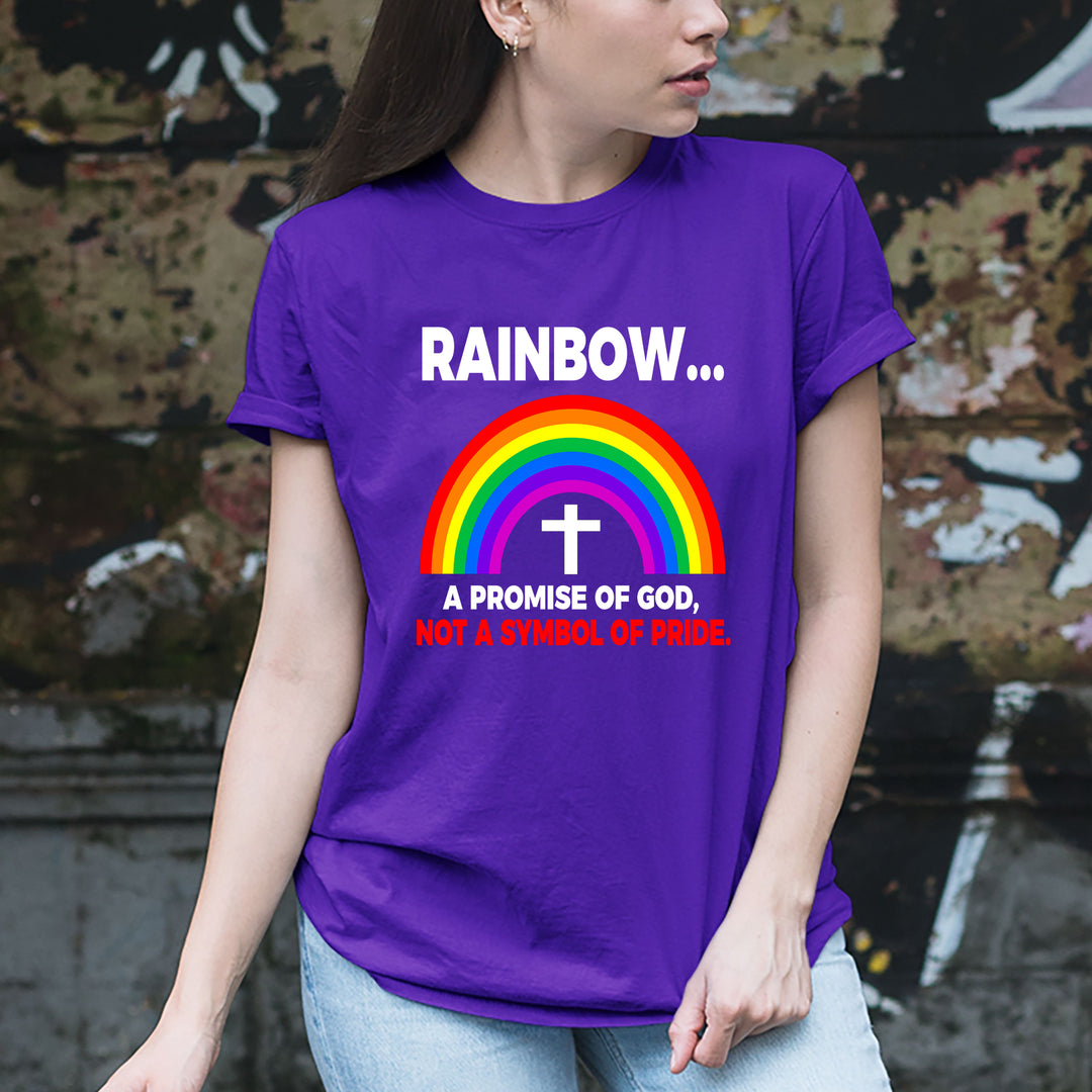 Rainbow A Promise Of God - Unisex Tee