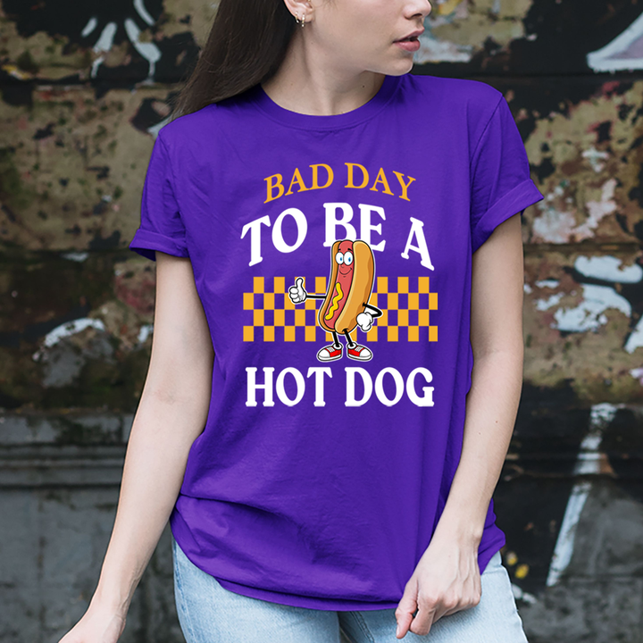 Bad Day to Be a Hot Dog - Unisex T-Shirt