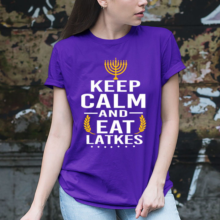 Keep Calm And Latkes - Unisex T-Shirt