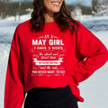 As A May Girl I Have 3 Sides - Sweatshirt & Hoodie