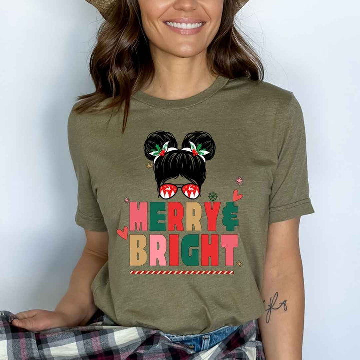 Merry And Bright - Bella Canvas