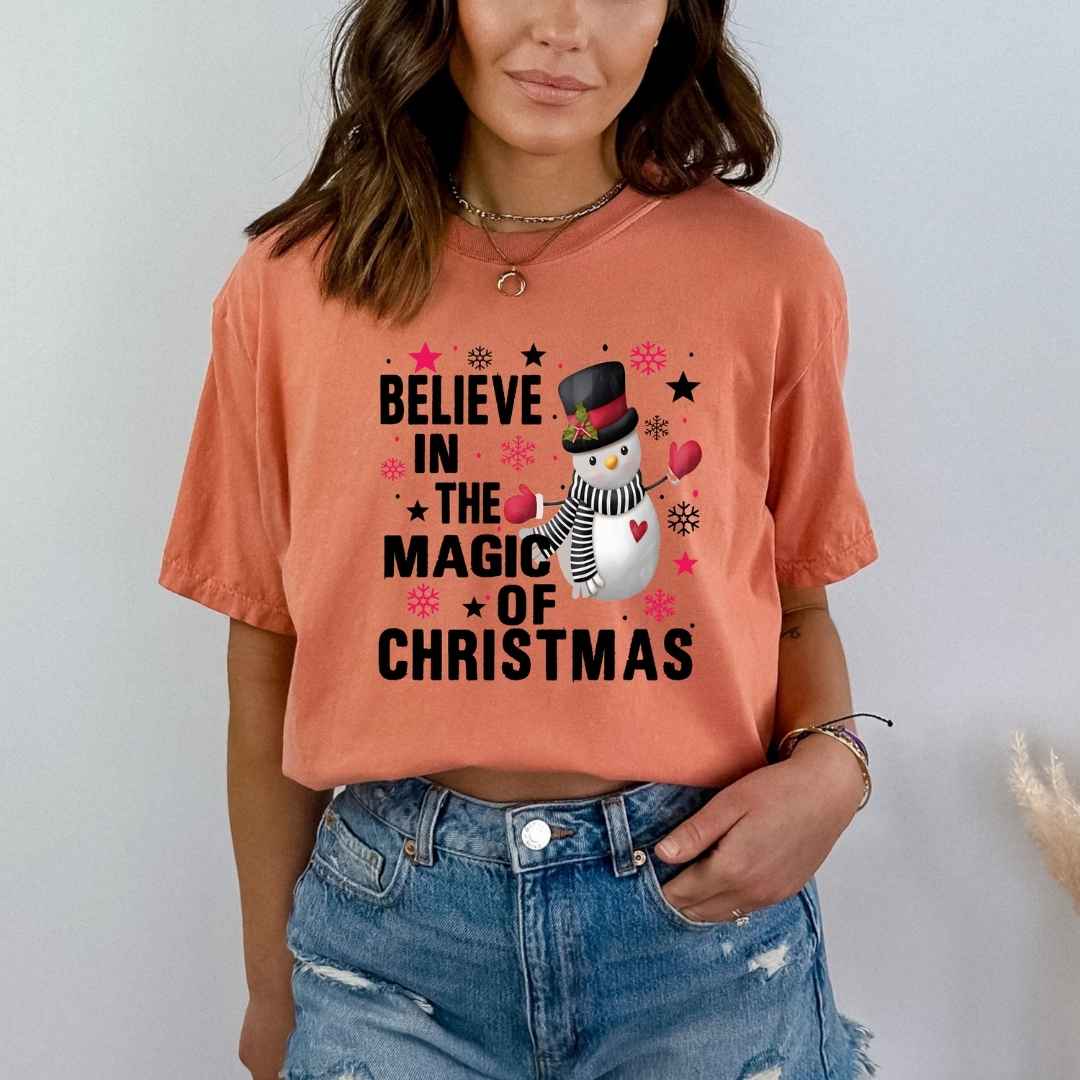 Believe In The Magic Of Christmas - Bella Canvas