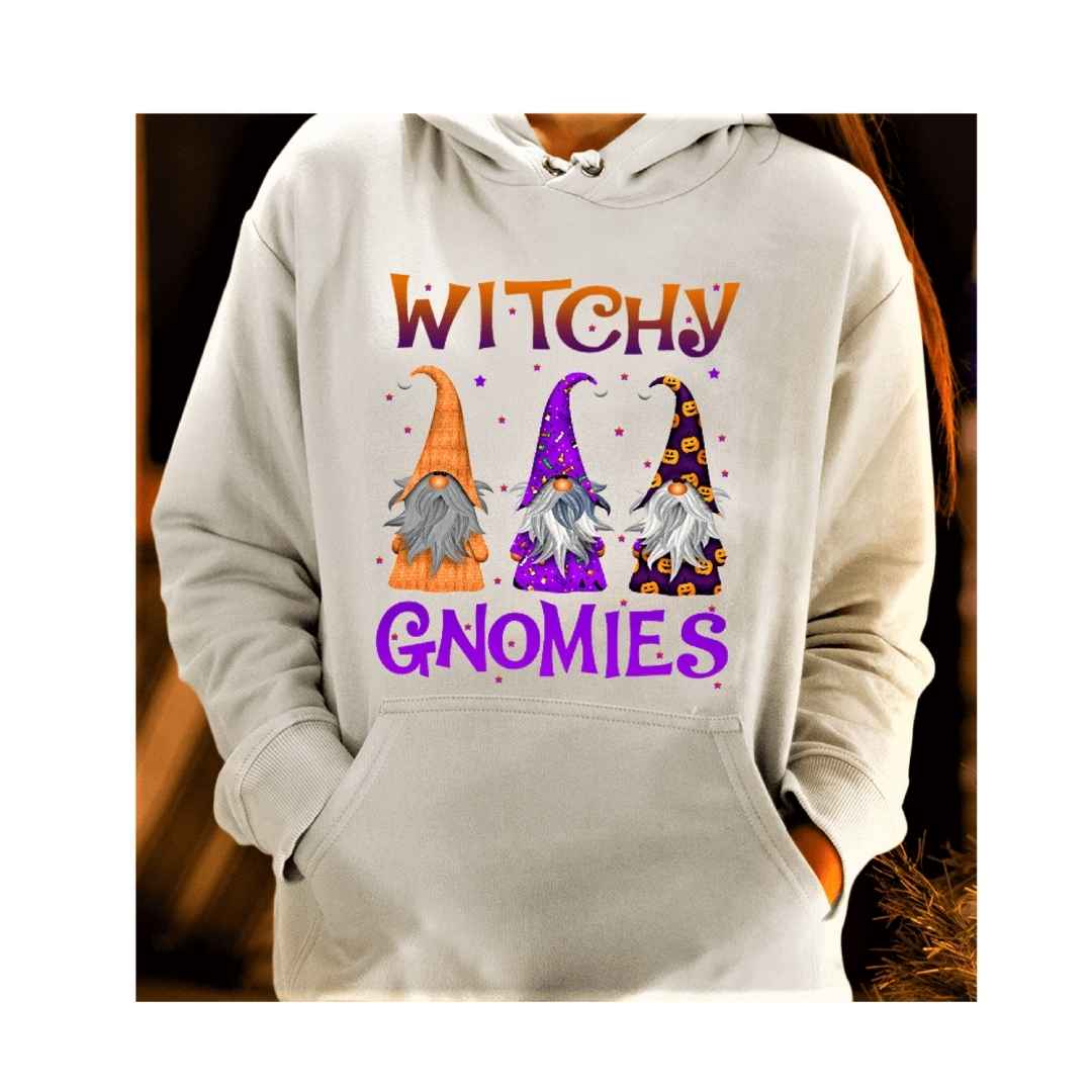 "WITCHY GNOMIES"- Hoodie & Sweatshirt.