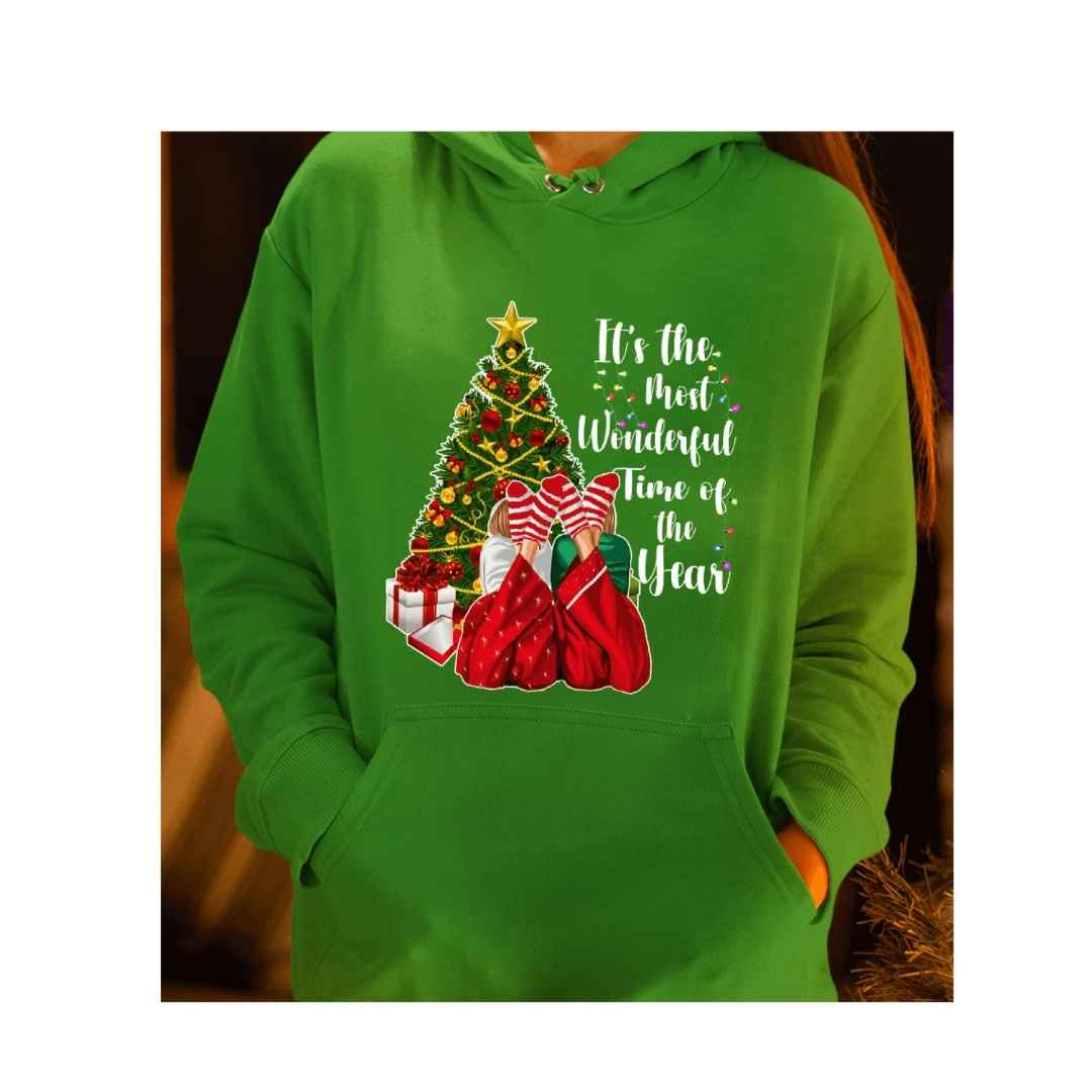 "WONDERFUL TIME OF THE YEAR"- Hoodie & Sweatshirt.