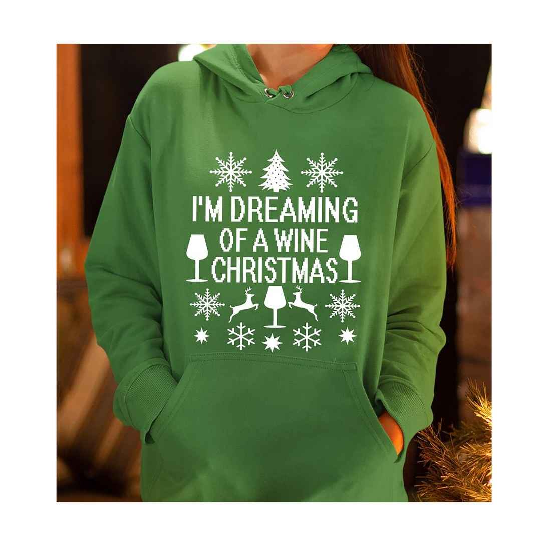 ''I'm Dreaming Of Wine Christmas "