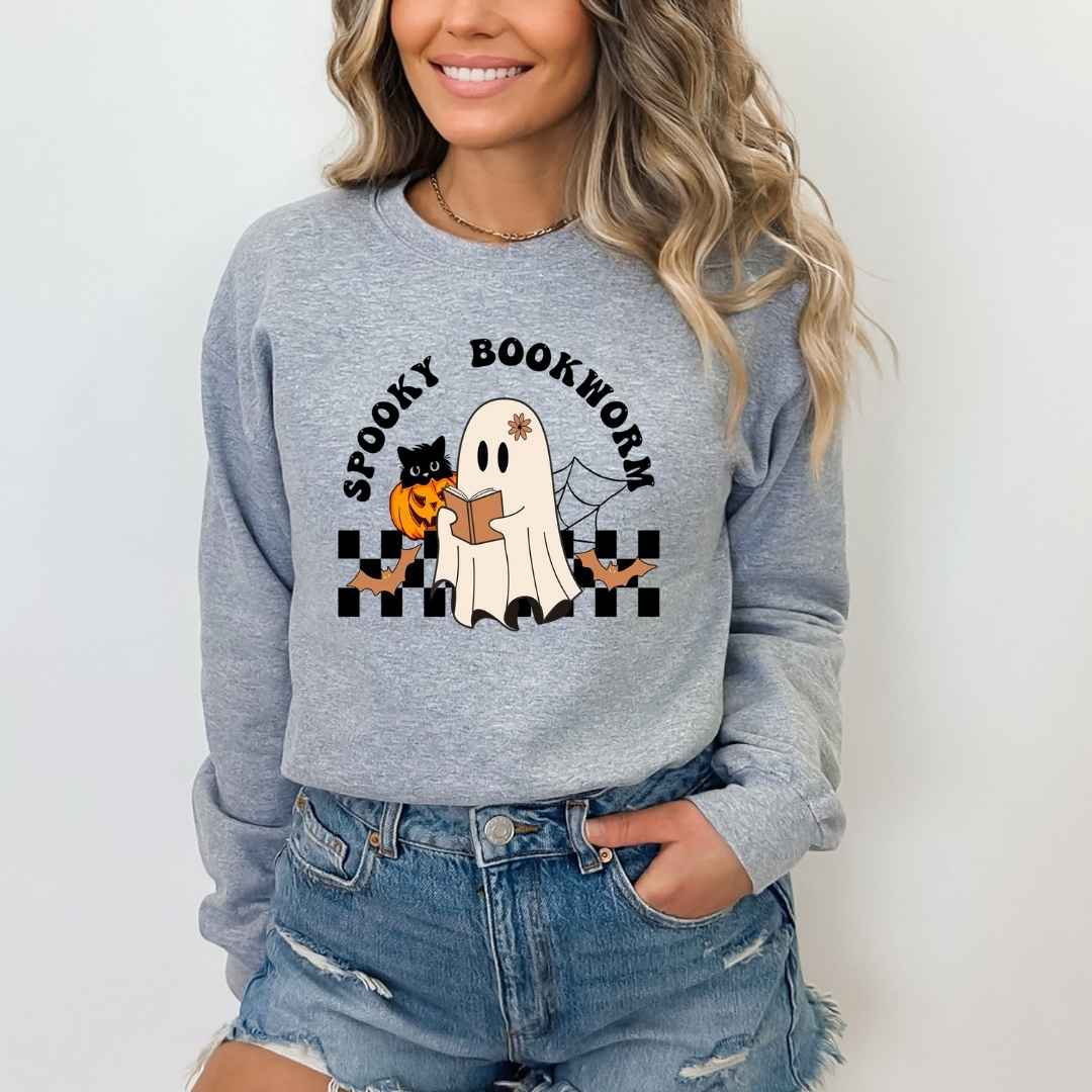 Spooky Bookworm -  Sweatshirt & Hoodie