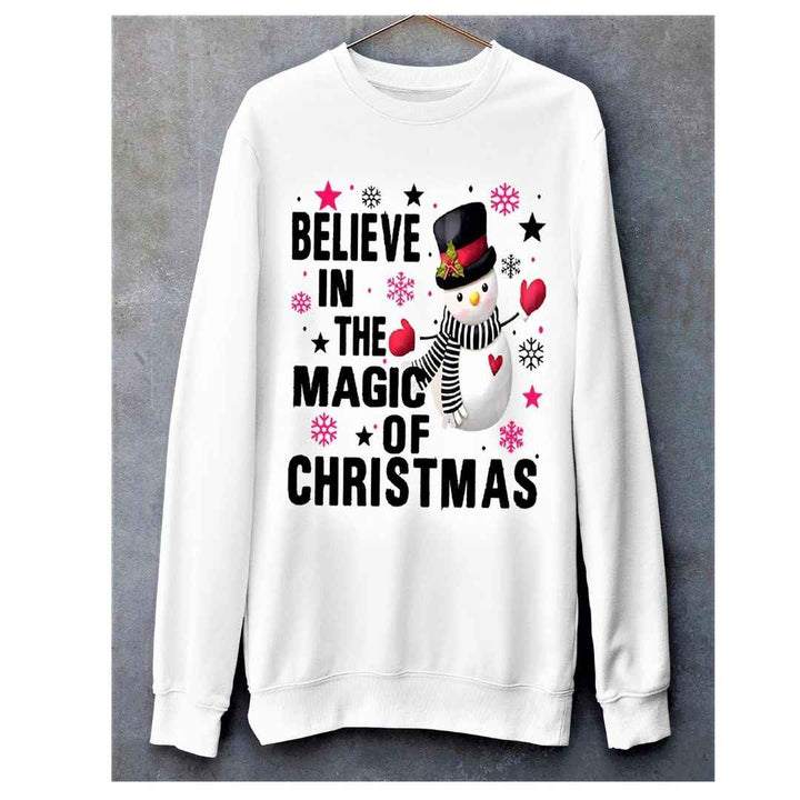 ''Believe In The Magic Of Christmas''- Hoodie & Sweatshirt.