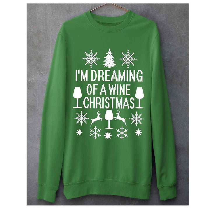 ''I'm Dreaming Of Wine Christmas "