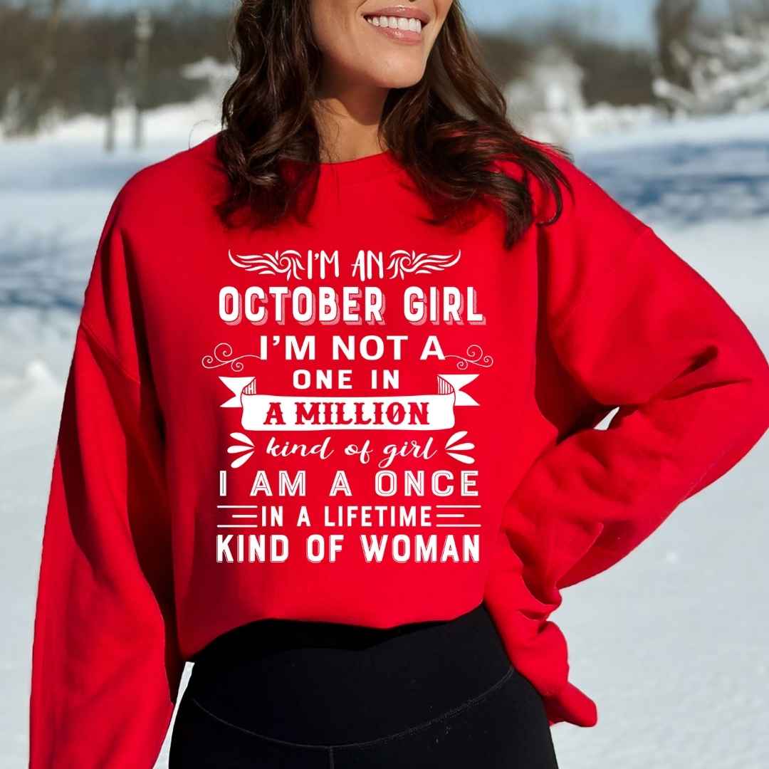 I'm October Girl ( Once In A Lifetime) -  Cozy & Soft.