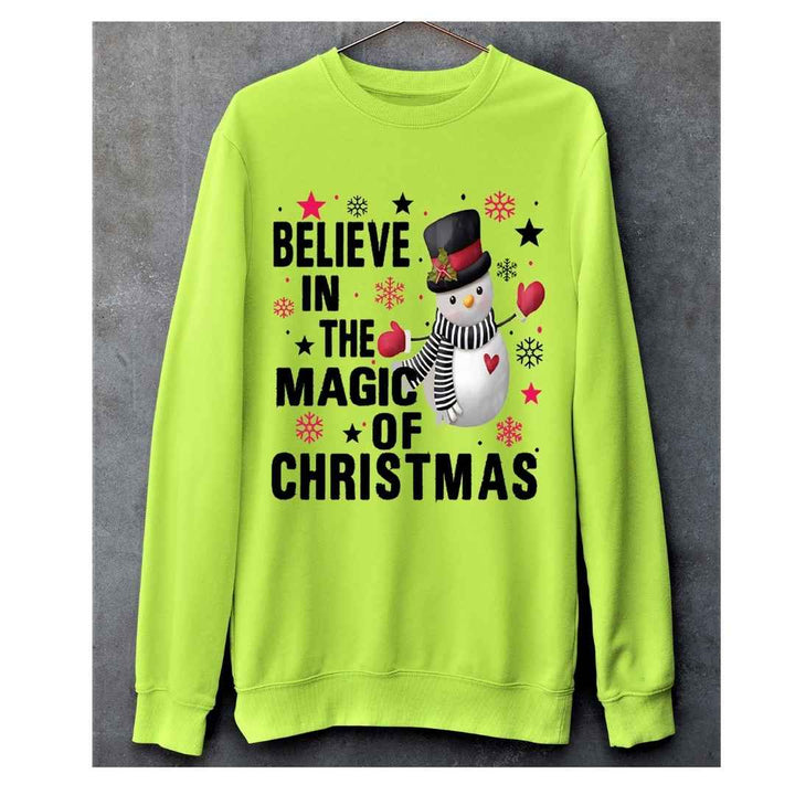 ''Believe In The Magic Of Christmas''- Hoodie & Sweatshirt.