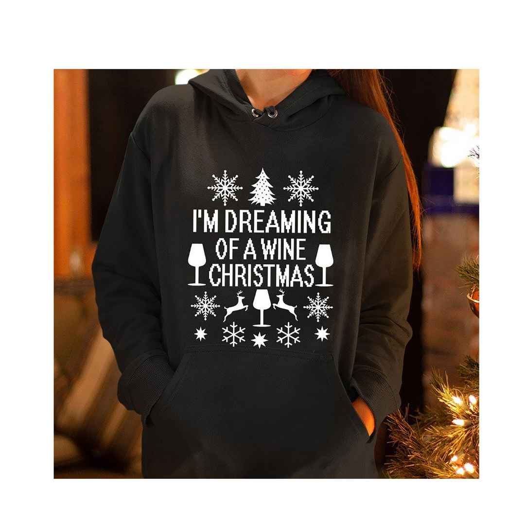 ''I'm Dreaming Of Wine Christmas "