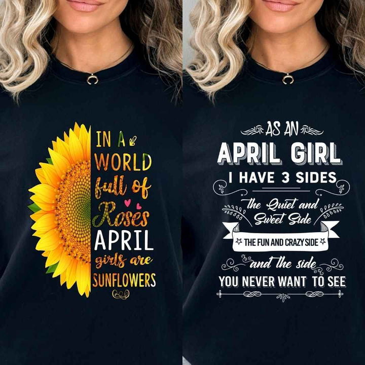 "April Combo (Sunflower And 3 Sides)" 2 Combo Pack(Flat Shipping)
