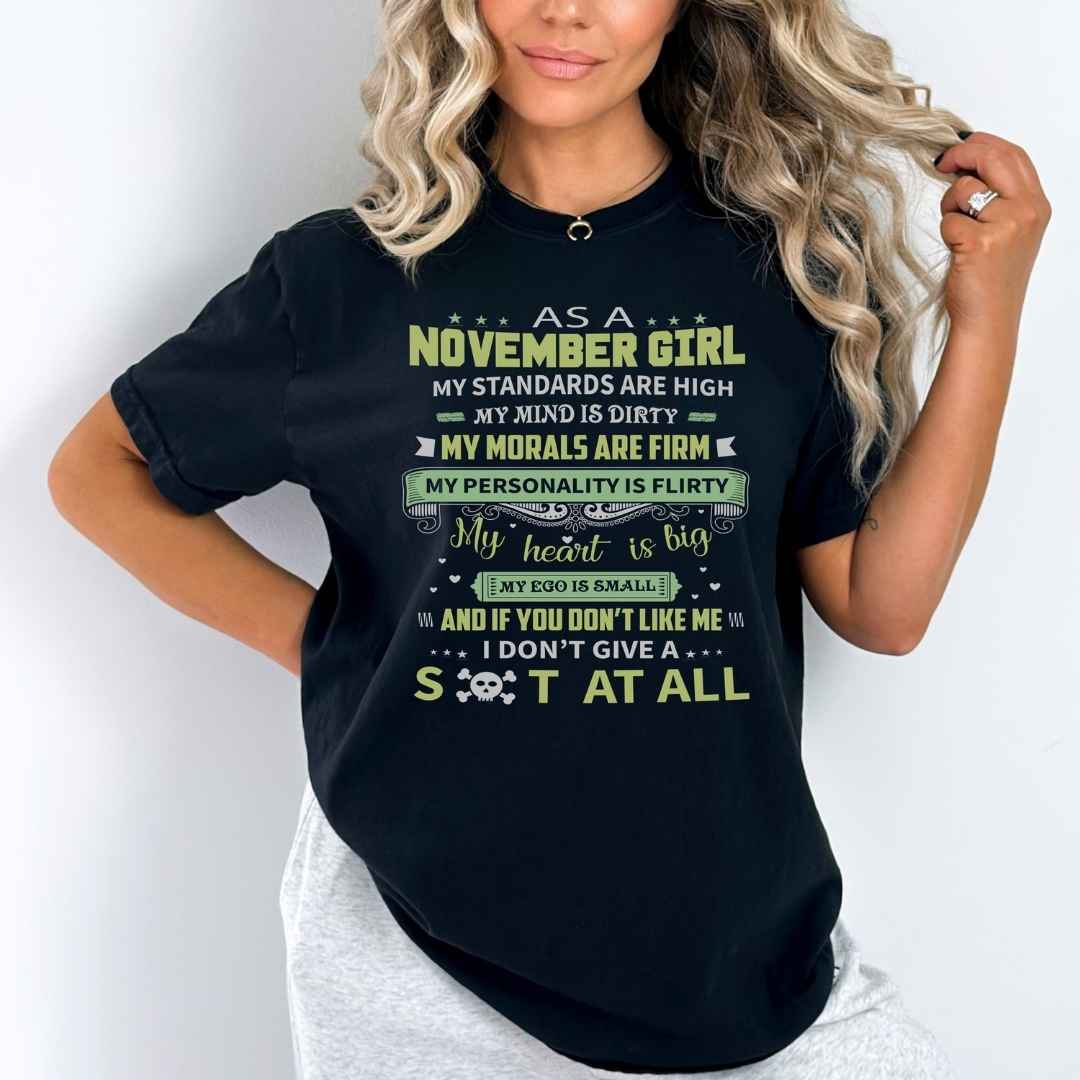 "Get Exclusive Discount On November Combo Pack Of 5 Shirts"(Flat Shipping) For B'day Girls.