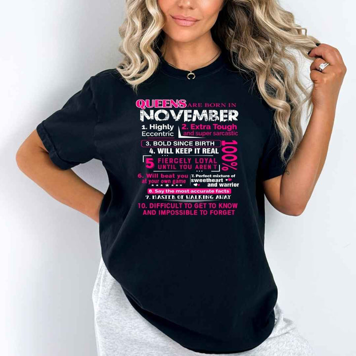 10 REASONS QUEENS ARE BORN IN NOVEMBER