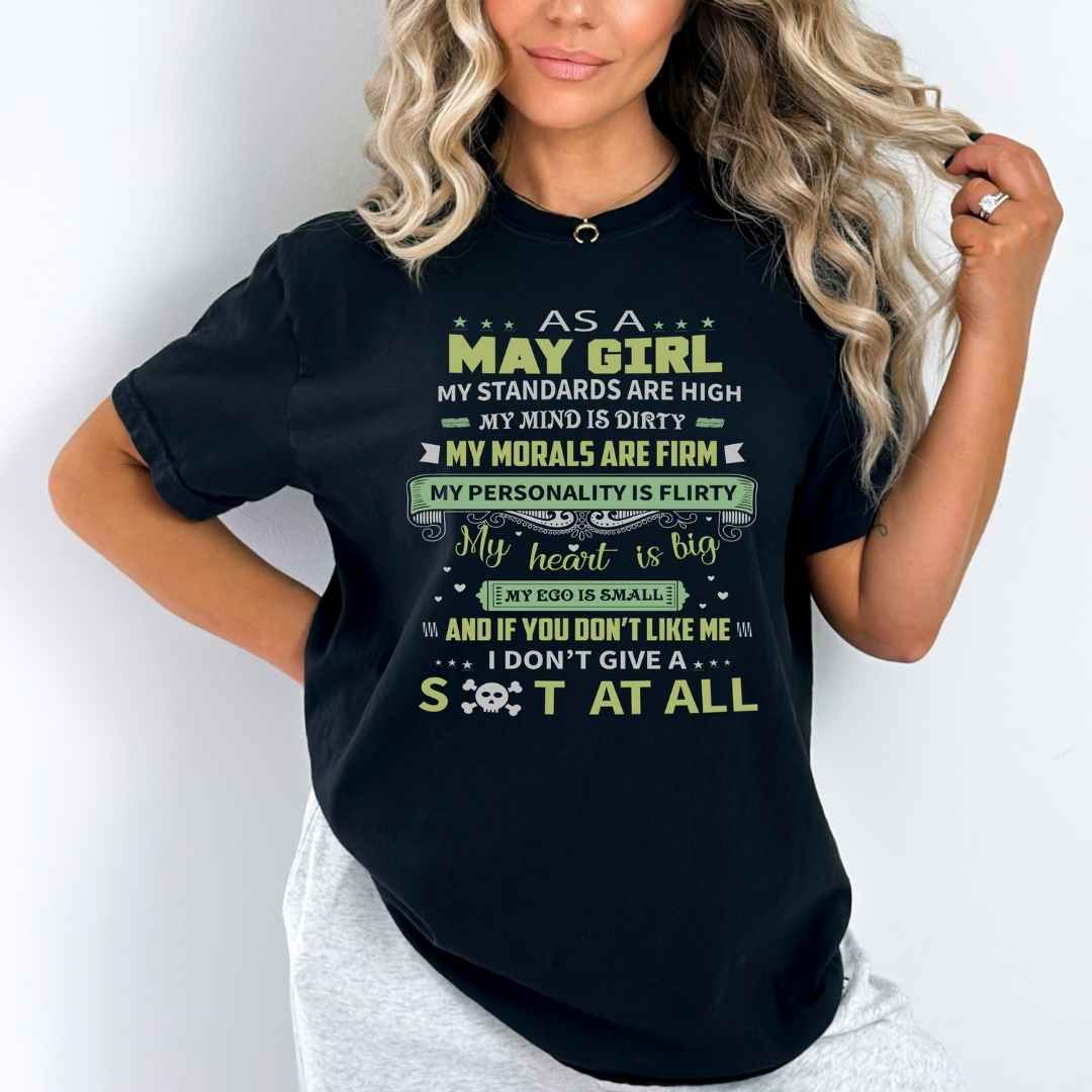 As A May Girl My Standards Are High, GET BIRTHDAY BASH