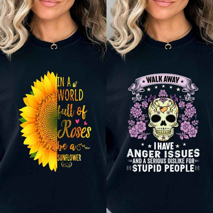 2 Combo (Sunflower And Walk Away)"(Flat Shipping) For Girls
