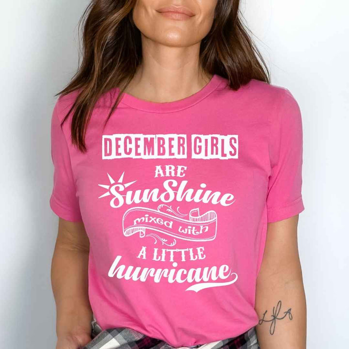 DECEMBER GIRLS ARE SUNSHINE MIXED WITH LITTLE HURRICANE, BIRTHDAY BASH