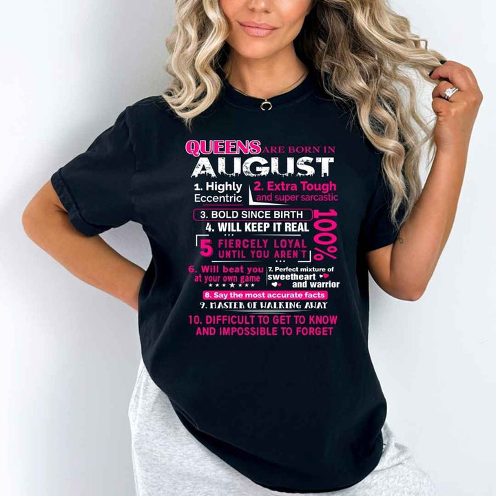 10 REASONS QUEENS ARE BORN IN AUGUST