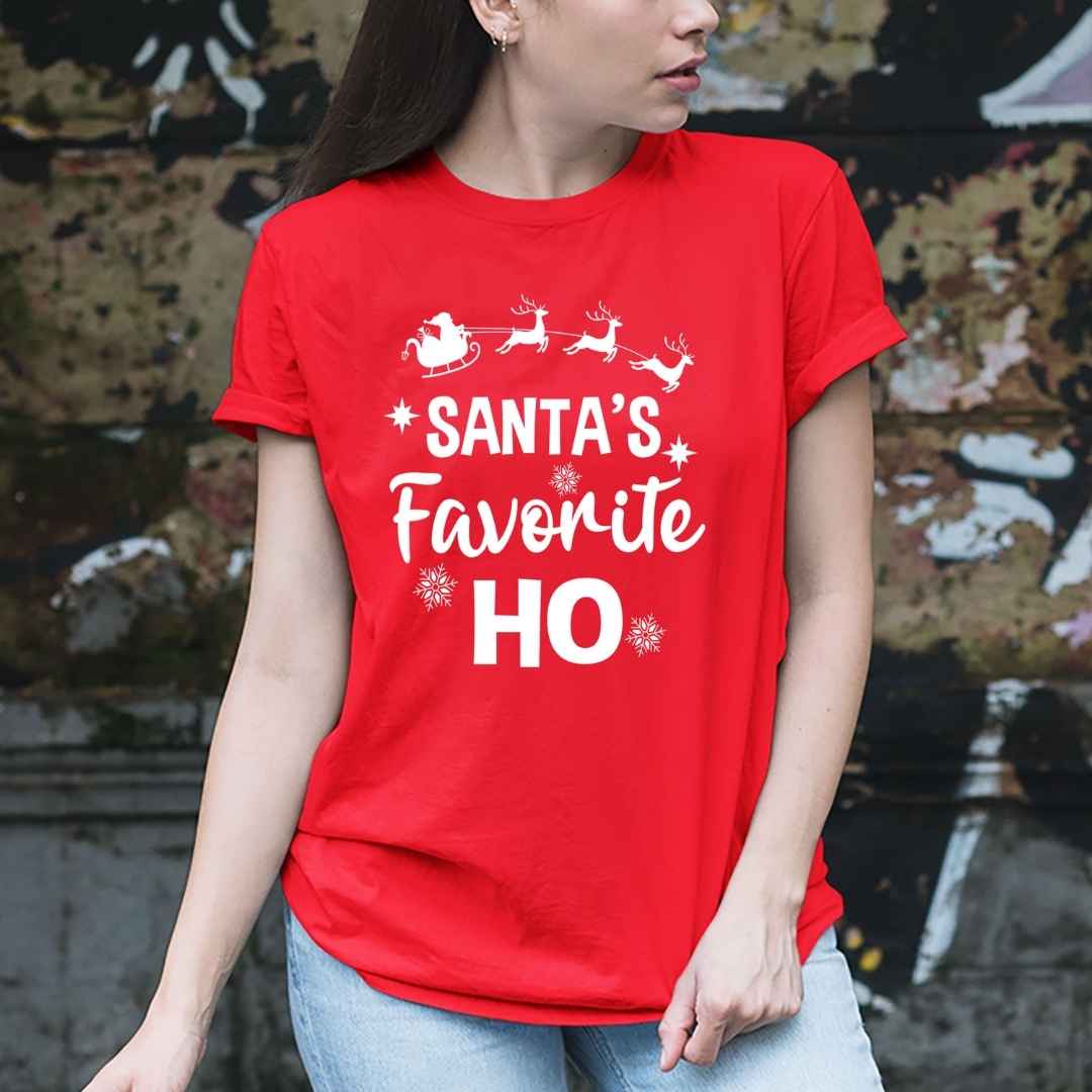 Santa's Favorite Ho - Unisex Tee