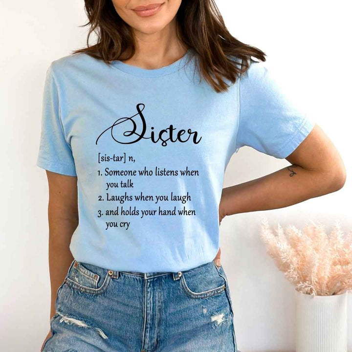 'Sister ( Sis-tar)'' Bella Canvas